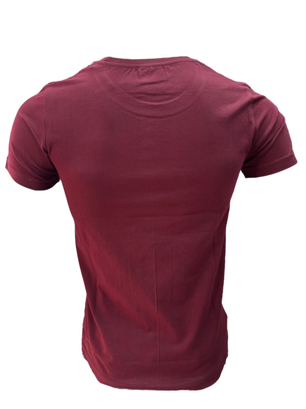 Urban Street Men's Maroon Round Neck Graphic T-Shirt - Image 4