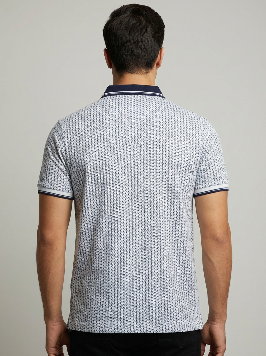 US Polo Men’s Premium Printed Polo T-Shirt - Image 2