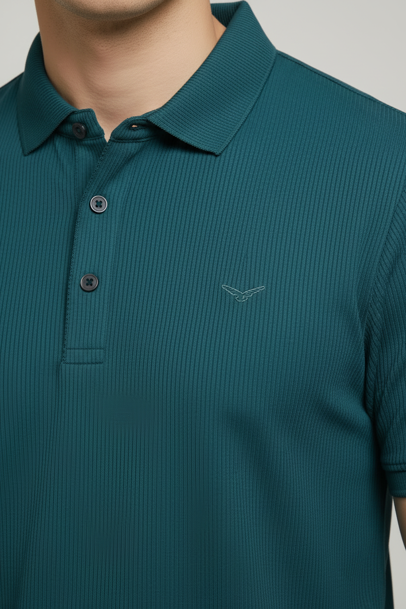 Amendus Men’s Premium Solid Polo T-Shirt with Ultra-Soft Fabric - Image 3